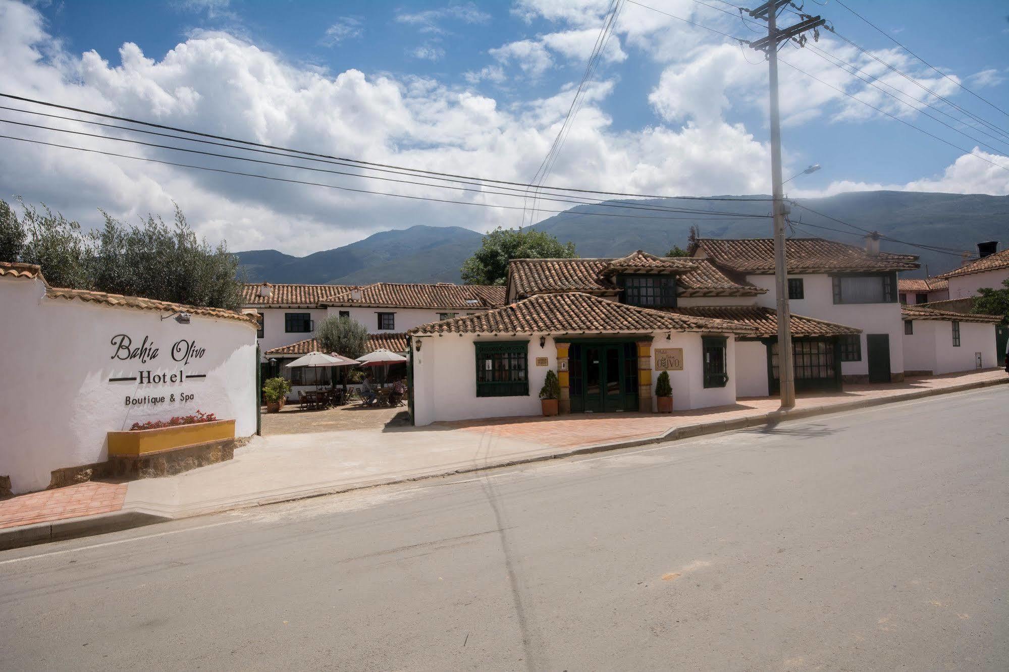 Hotel Bahia Olivo Boutique & Spa Villa de Leyva Luaran gambar